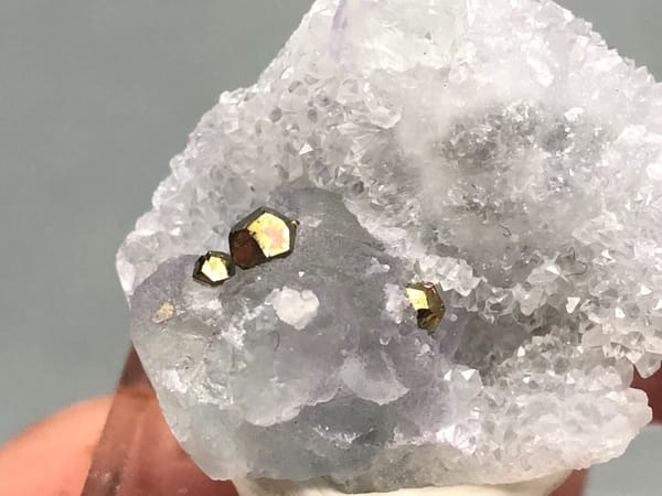 Pyrite from Fujian, China, individual mineral specimen view 6
