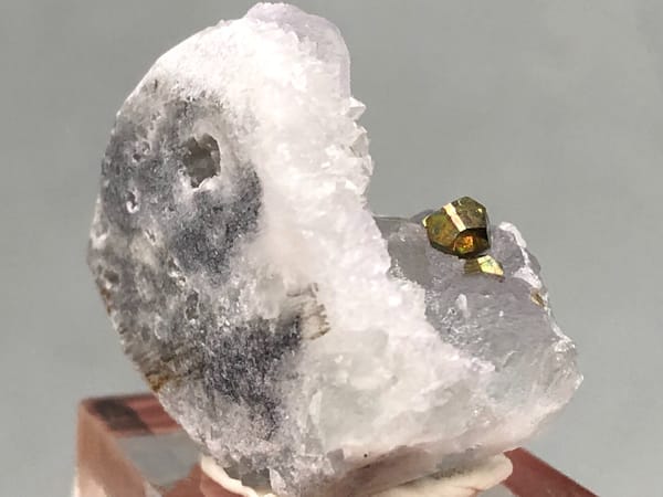 Pyrite from Fujian, China, individual mineral specimen view 7