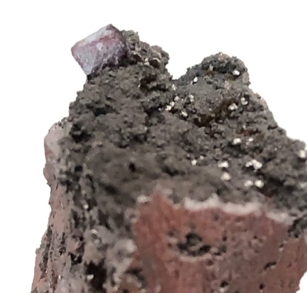 Cuprite from Anhui, China, individual mineral specimen view 2