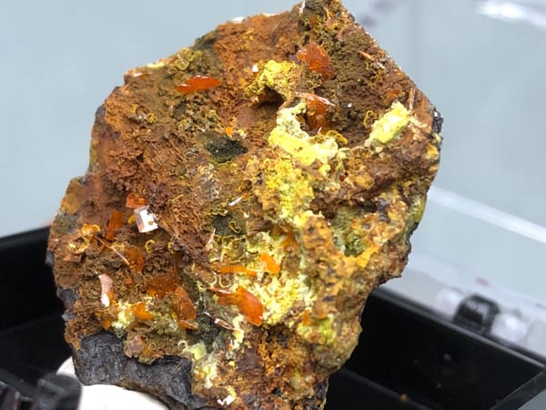 Pyromorphite from Guilin, Guangxi, China, individual mineral specimen view 4