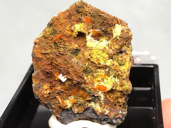 Pyromorphite from Guilin, Guangxi, China, individual mineral specimen view 5