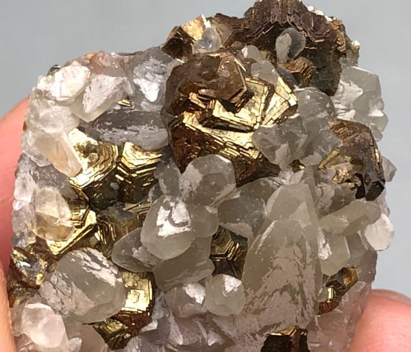 Pyrite from Anhui, China, individual mineral specimen view 1