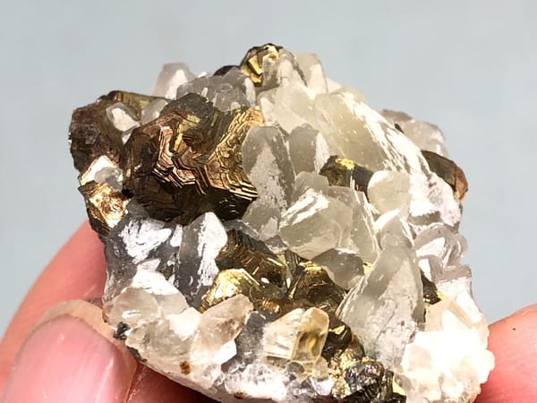 Pyrite from Anhui, China, individual mineral specimen view 2