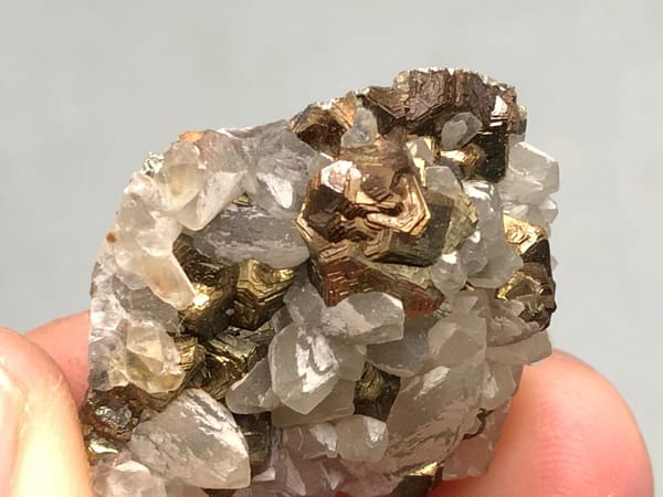 Pyrite from Anhui, China, individual mineral specimen view 4