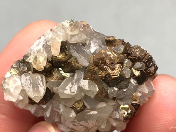 Pyrite from Anhui, China, individual mineral specimen view 5