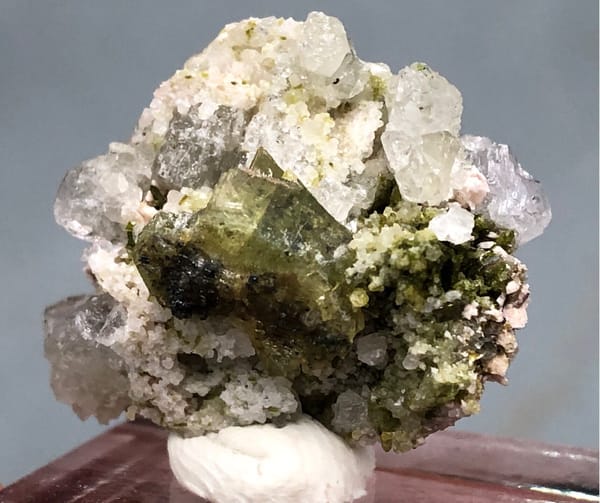 Titanite (sphene) from Pakistan, individual mineral specimen view 1