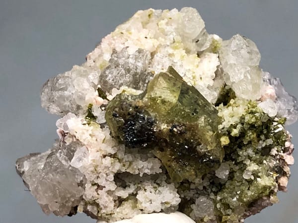 Titanite (sphene) from Pakistan, individual mineral specimen view 2