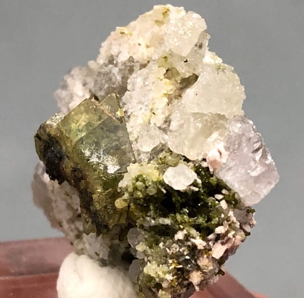 Titanite (sphene) from Pakistan, individual mineral specimen view 3