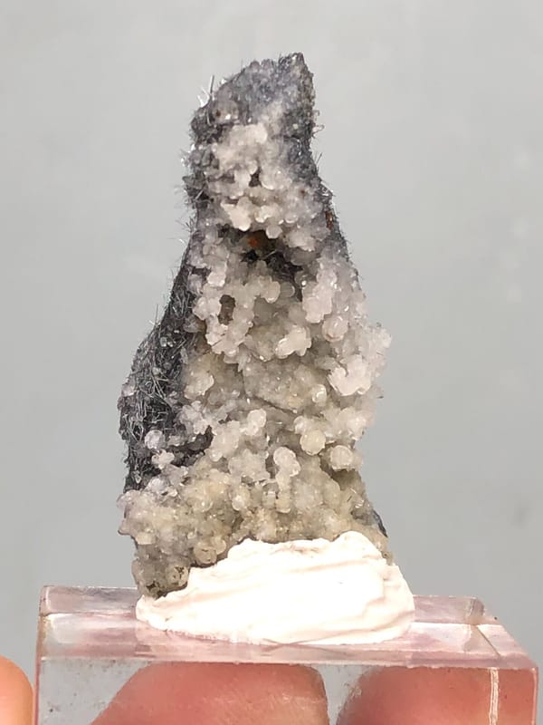 Bismuthinite from Inner Mongolia, China, individual mineral specimen view 5