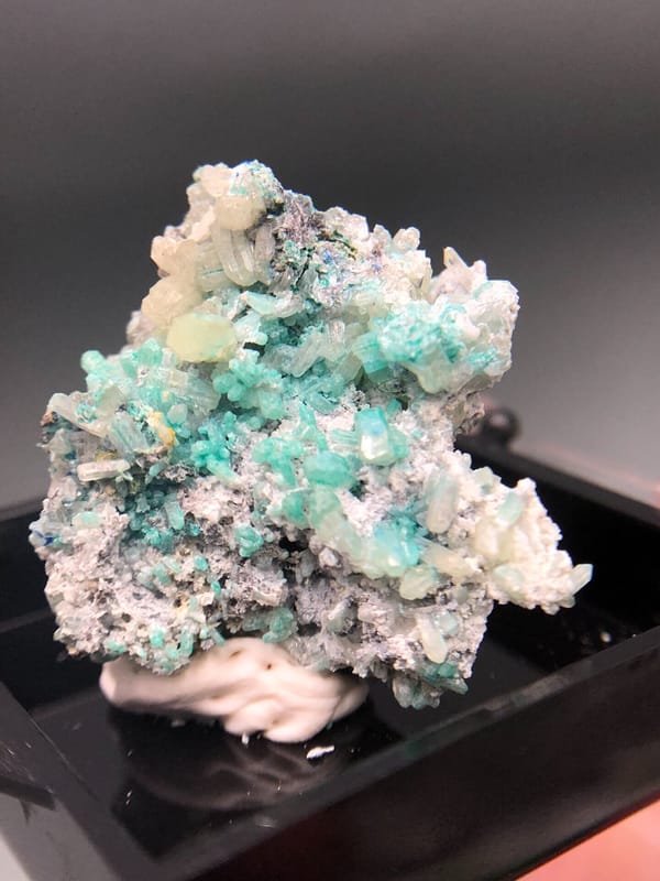 Cerussite from Guangxi, China, individual mineral specimen view 3