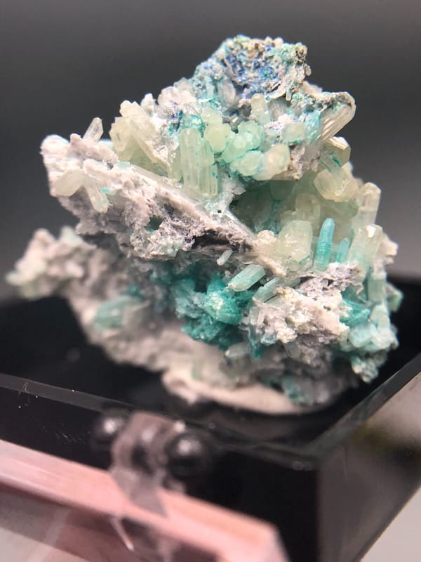 Cerussite from Guangxi, China, individual mineral specimen view 4