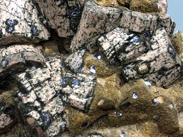 Potassium feldspar (species not verified) from Wulian, Shandong, China, individual mineral specimen view 6