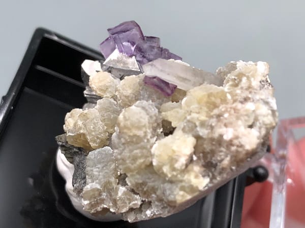 Fluorite from Yaogangxian Mine, Yizhang Co., Hunan, China, individual mineral specimen view 5
