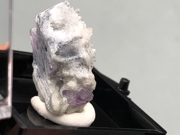 Fluorite from Fujian, China, individual mineral specimen view 6