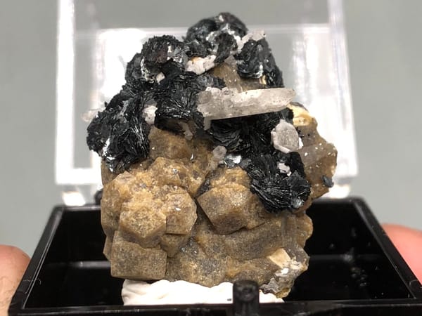 Andradite from Inner Mongolia, China, individual mineral specimen view 1