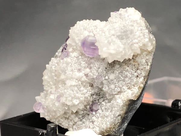 Fluorite from Fujian, China, individual mineral specimen view 4