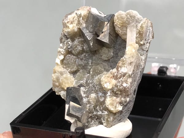 Mica from Yaogangxian Mine, Yizhang Co., Hunan, China, individual mineral specimen view 2