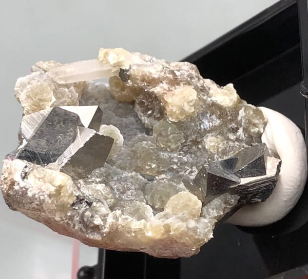 Mica from Yaogangxian Mine, Yizhang Co., Hunan, China, individual mineral specimen view 3