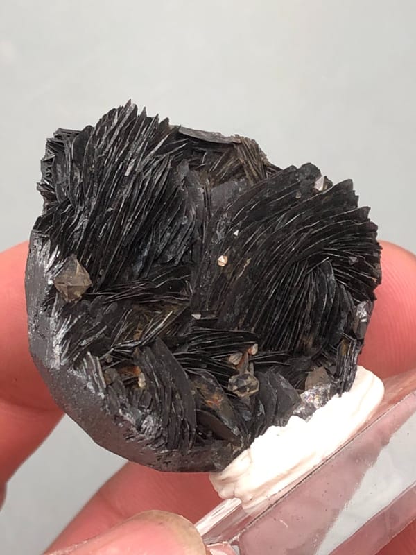 Specular hematite from Guangdong, China, individual mineral specimen view 2