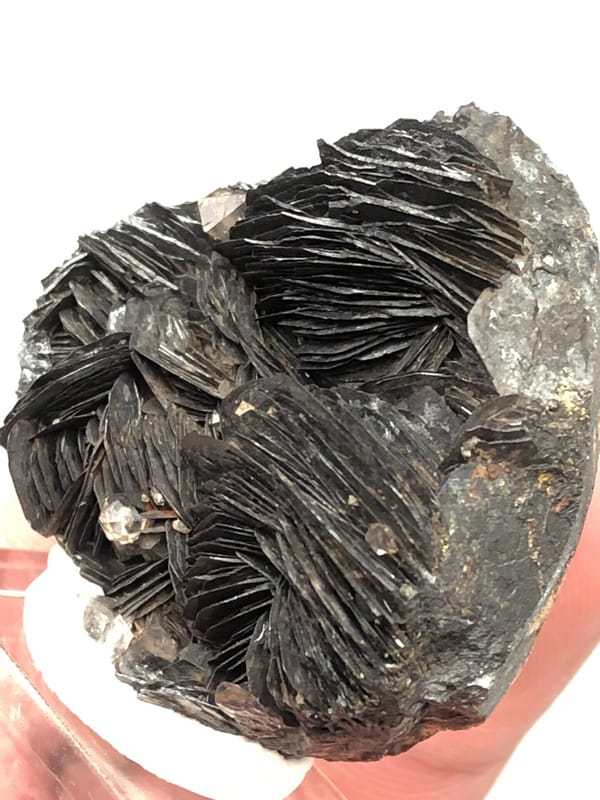 Specular hematite from Guangdong, China, individual mineral specimen view 4