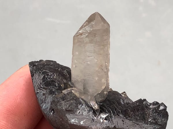 Quartz from Guangdong, China, individual mineral specimen view 5