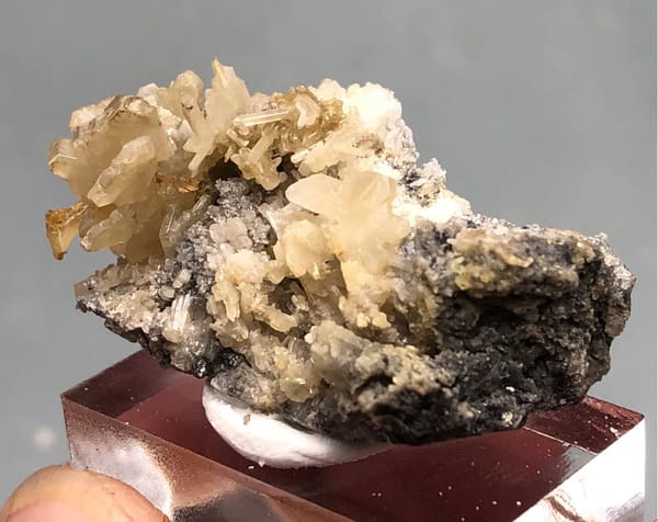 Cerussite from Guangxi, China, individual mineral specimen view 2