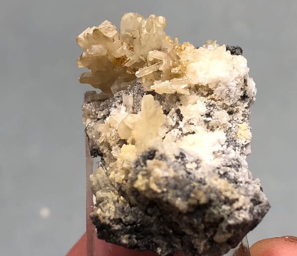 Cerussite from Guangxi, China, individual mineral specimen view 3