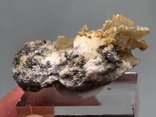 Cerussite from Guangxi, China, individual mineral specimen view 4