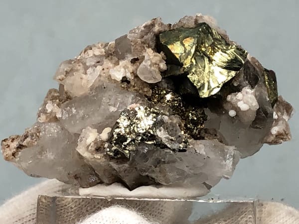 Chalcopyrite from Daye, Hubei, China, individual mineral specimen view 1