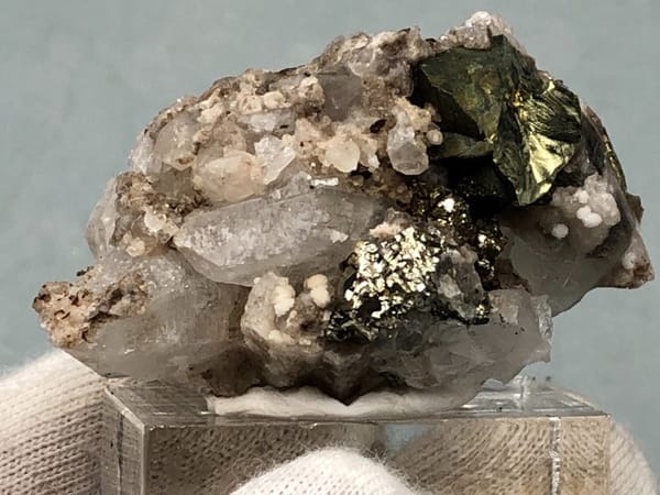 Chalcopyrite from Daye, Hubei, China, individual mineral specimen view 2