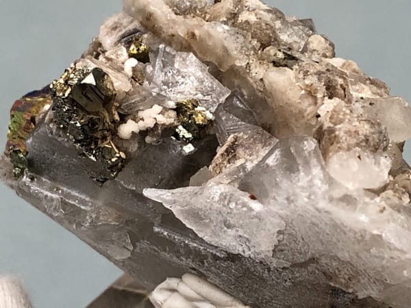 Chalcopyrite from Daye, Hubei, China, individual mineral specimen view 6