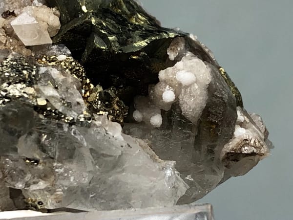 Chalcopyrite from Daye, Hubei, China, individual mineral specimen view 7