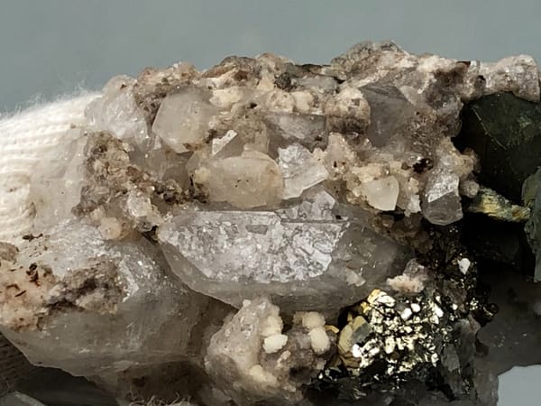 Chalcopyrite from Daye, Hubei, China, individual mineral specimen view 8
