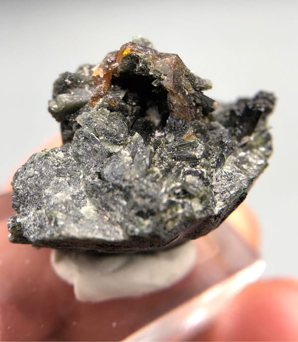 Diopside from Inner Mongolia, China, individual mineral specimen view 3