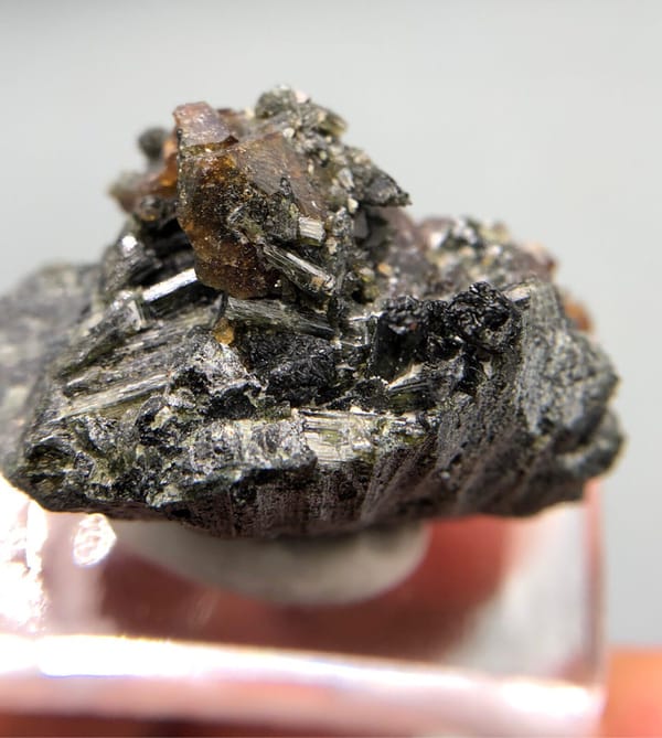 Diopside from Inner Mongolia, China, individual mineral specimen view 4