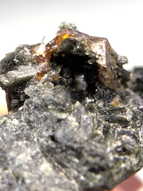 Diopside from Inner Mongolia, China, individual mineral specimen view 6
