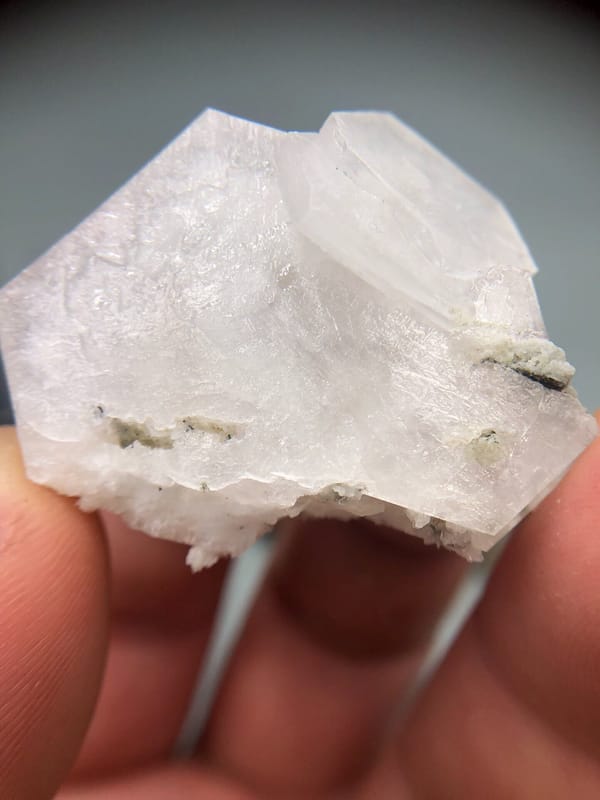 Calcite from Fujian, China, individual mineral specimen view 1