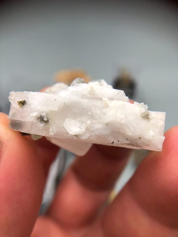 Calcite from Fujian, China, individual mineral specimen view 5
