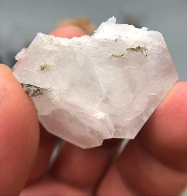 Calcite from Fujian, China, individual mineral specimen view 6
