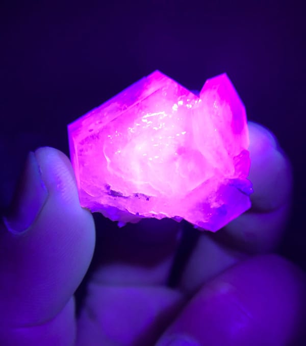 Calcite from Fujian, China, individual mineral specimen view 8