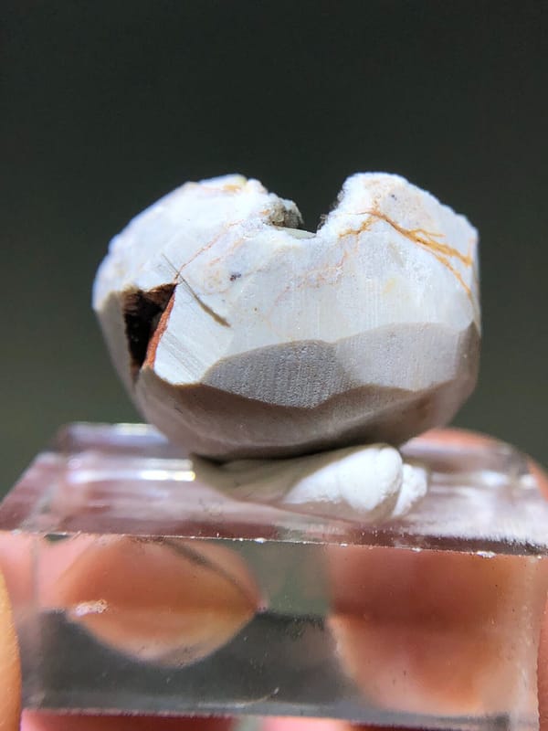 Plumbogummite from Guangxi, China, individual mineral specimen view 6