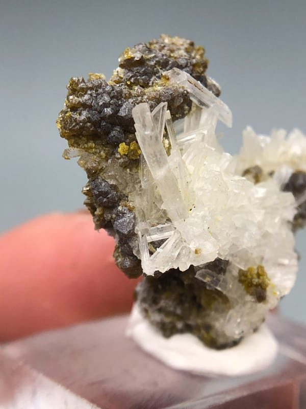 Hydroboracite from Inner Mongolia, China, individual mineral specimen view 3