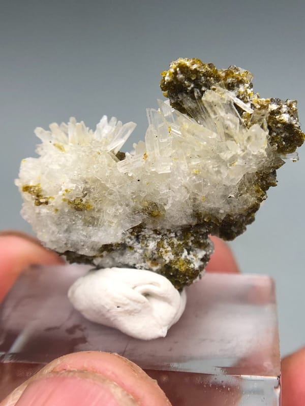 Hydroboracite from Inner Mongolia, China, individual mineral specimen view 4