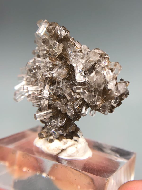 Calcite from Fujian, China, individual mineral specimen view 2