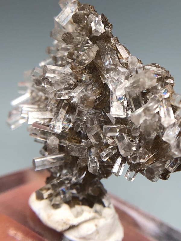 Calcite from Fujian, China, individual mineral specimen view 8