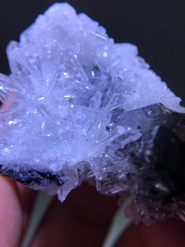 Galena from Yunnan, China, individual mineral specimen view 4
