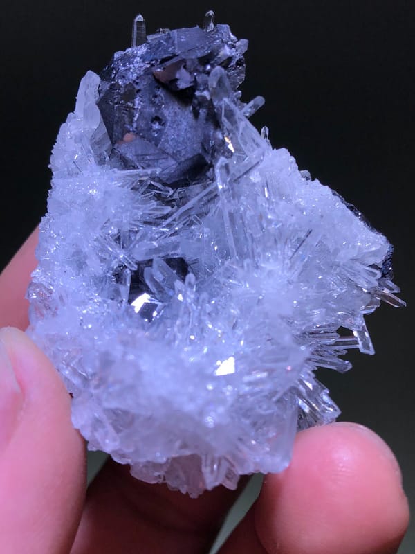 Galena from Yunnan, China, individual mineral specimen view 6