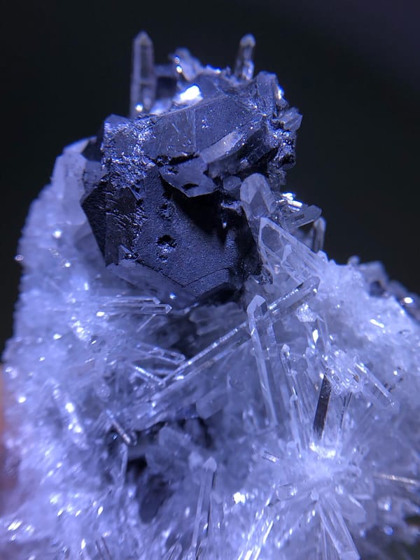 Galena from Yunnan, China, individual mineral specimen view 9