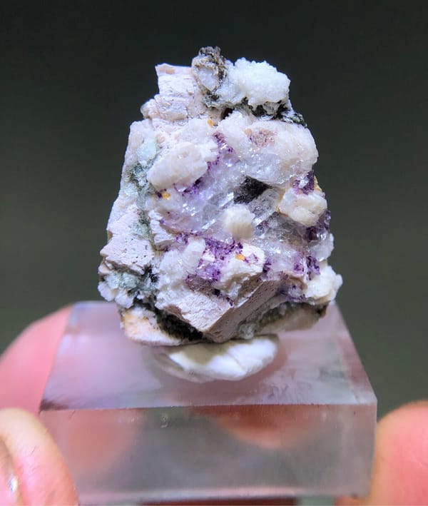 Hyalite opal from Fujian, China, individual mineral specimen view 1