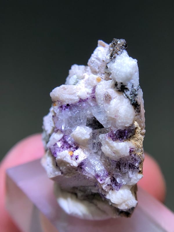 Hyalite opal from Fujian, China, individual mineral specimen view 6